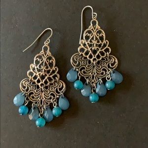 Beautiful chandelier earrings